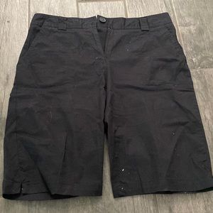 Black shorts
